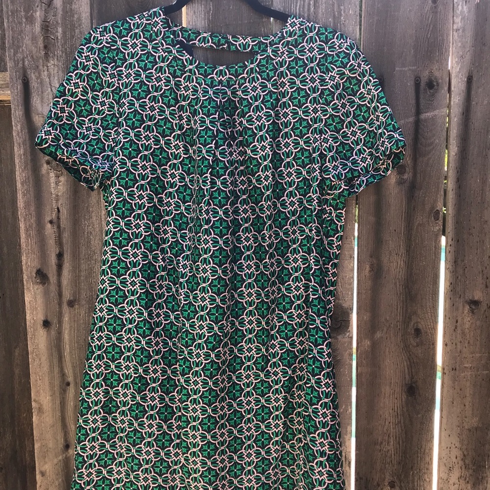 NWT Jcrew silk Swoop dress
